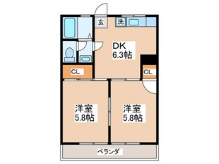 ハイム２１の物件間取画像